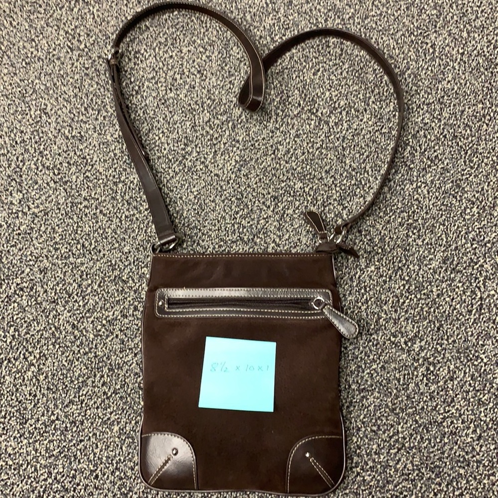 Suede Crossbody
